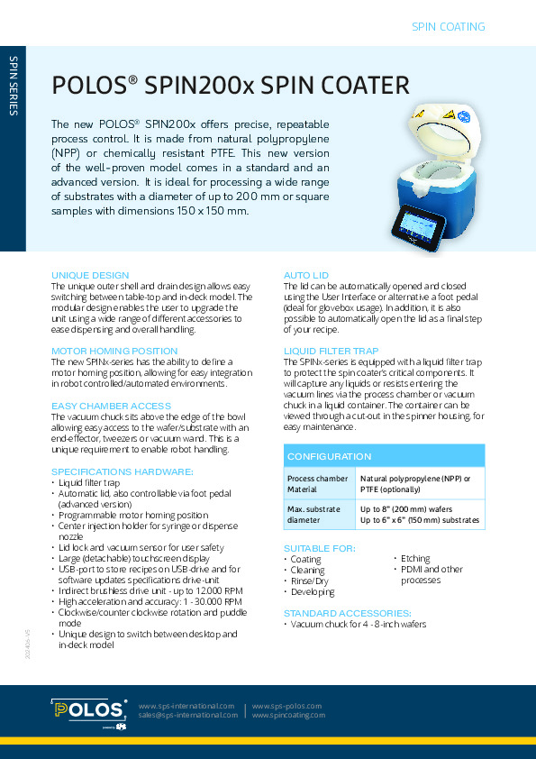 <p>Datasheet_POLOS_SPIN200x</p>