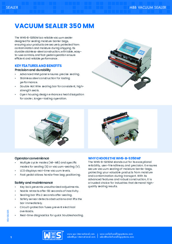 <p>WHS-B-S350M Vacuum sealer 350 mm</p>