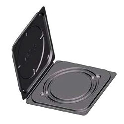 195/210 & 170/186 mm - Hoop Ring Shipper (Square, Black PS) 195/210 & 170/186 mm - Hoop Ring Shipper (Square, Black PS)