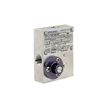 M-100X Series Ex-Proof Adjustable Flow Switches M-100X Series Ex-Proof Adjustable Flow Switches