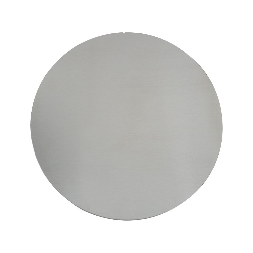 Aluminum Test Wafer, 200 mm (8”), Bare, with SEMI Notch. Aluminum Test Wafer, 200 mm (8”), Bare, with SEMI Notch.
