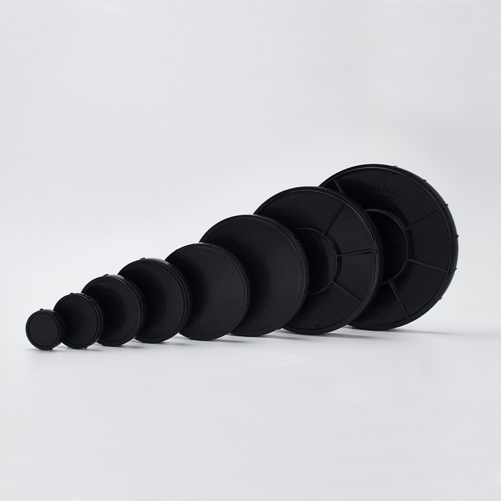 Coin Style Single Wafer Shipper Conductive PP Coin Style Single Wafer Shipper Conductive PP