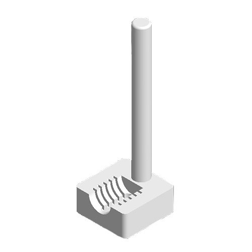 1" Vertical wafer dipper 5 slots 1" Vertical wafer dipper 5 slots