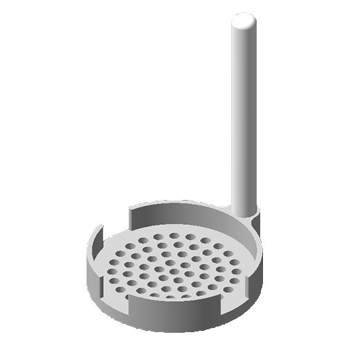 3" Horizontal wafer dipper - 3 openings 3" Horizontal wafer dipper - 3 openings