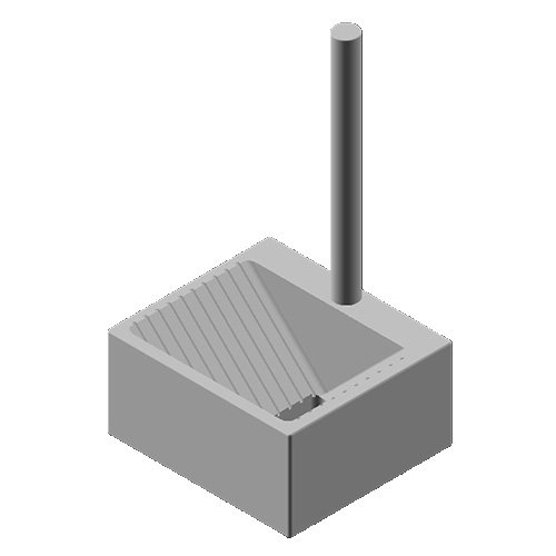 4" Vertical wafer dipper 10 slots 4" Vertical wafer dipper 10 slots