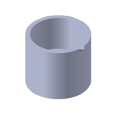 2" Evaporation dish with spout 2" Evaporation dish with spout