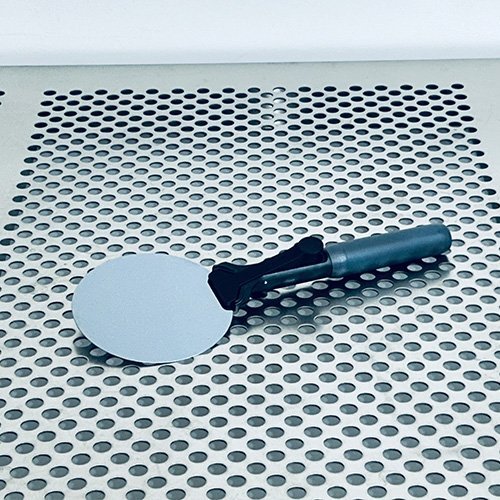 Mechanical flat edge grip with spatula (WHS-G2-custom) 39 mm wide Mechanical flat edge grip with spatula (WHS-G2-custom) 39 mm wide