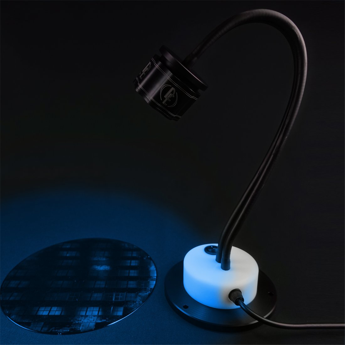 LED Inspection Lamp - 15W (Table-Top) BLUE LED Inspection Lamp - 15W (Table-Top) BLUE