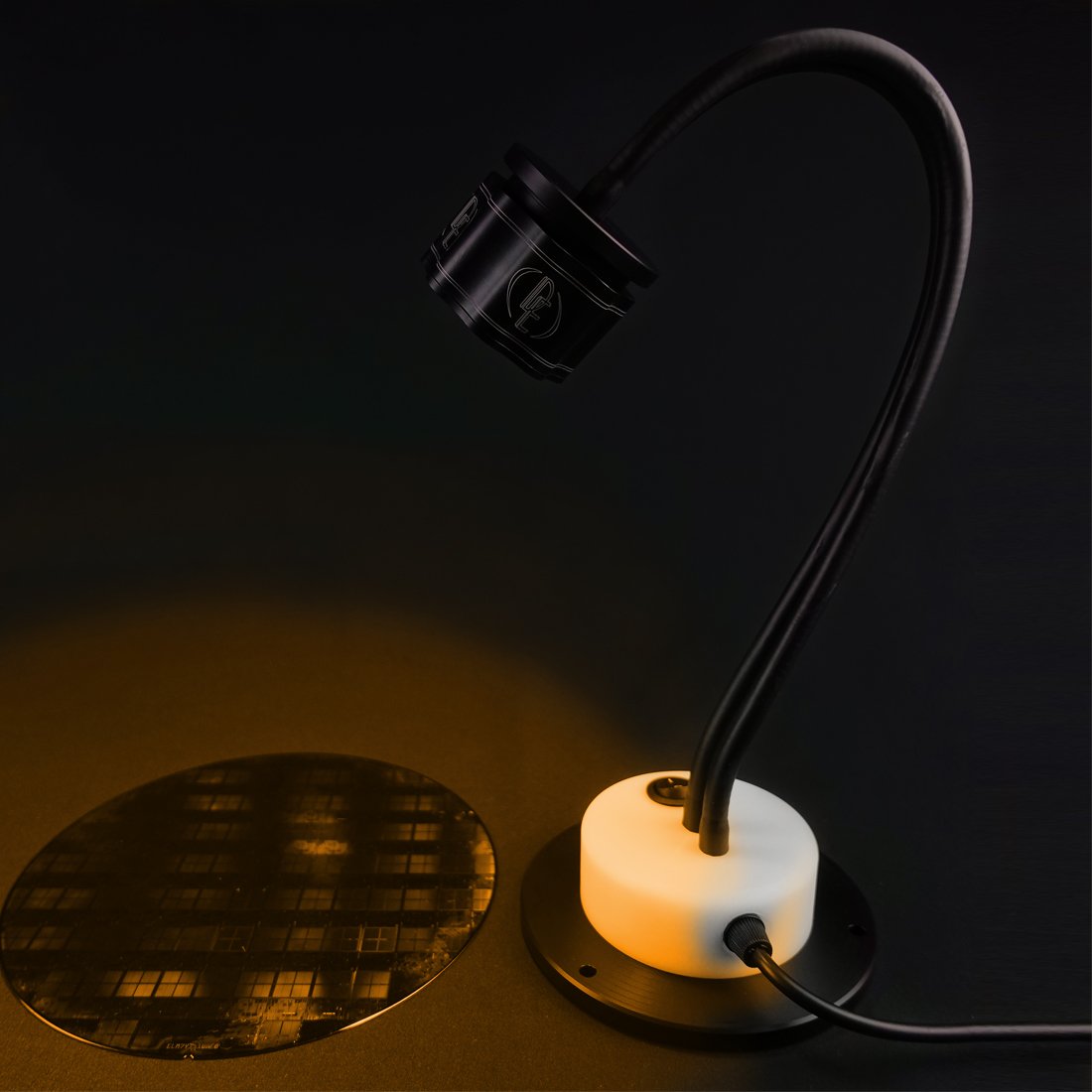 LED Inspection Lamp - 15W (Table-Top) ORANGE LED Inspection Lamp - 15W (Table-Top) ORANGE