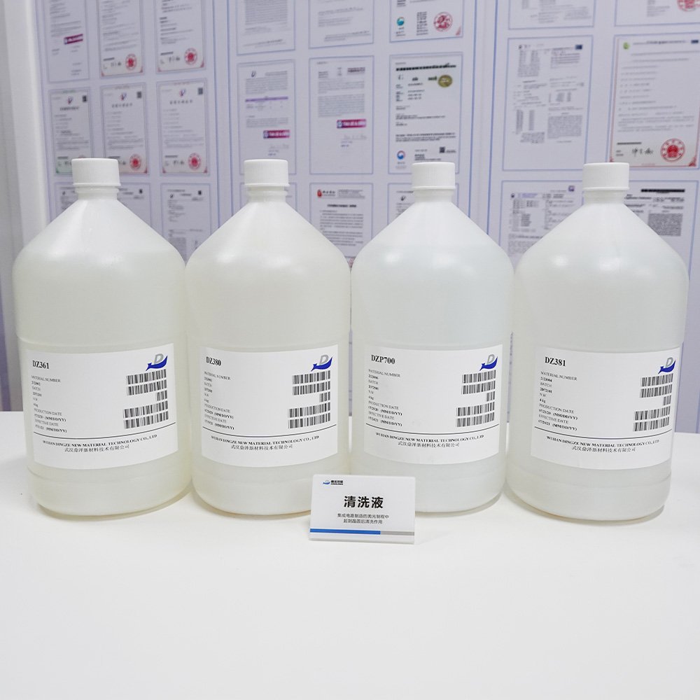 Post-CMP cleaning solution for metals (Cu, W, Al) Post-CMP cleaning solution for metals (Cu, W, Al)