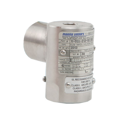M-50X Series Ex-Proof Fixed Flow Switch M-50X Series Ex-Proof Fixed Flow Switch