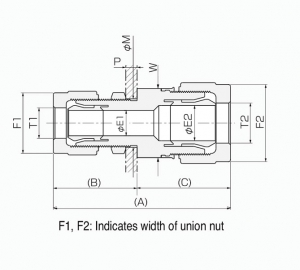 S-300 - Panel Mount Reducing Union

Wetprocess » Pillar Fitting (Inch) » Tube to Tube (Inch)