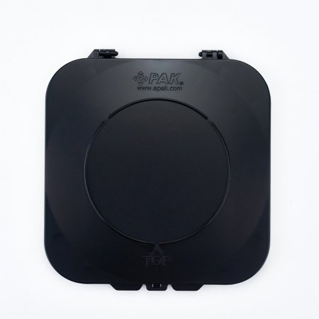 Clamshell style hinged single wafer shippers 8" (200 mm) conductive PC Clamshell style hinged single wafer shippers 8" (200 mm) conductive PC