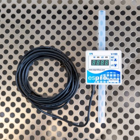 Espro Vortex Flow Meter 1.0-16 l/min (with Display) Espro Vortex Flow Meter 1.0-16 l/min (with Display)