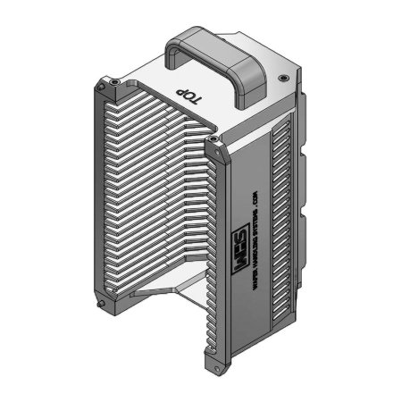 PROCESS ALUMINUM CASSETTE, (AL, HC) 3" - 25 SLOT, SLOT-SHAPE ANGULAR COVER-PLATE (TOP), H-BAR (BOTTOM) WITH HANDLE PROCESS ALUMINUM CASSETTE, (AL, HC) 3" - 25 SLOT, SLOT-SHAPE ANGULAR COVER-PLATE (TOP), H-BAR (BOTTOM) WITH HANDLE