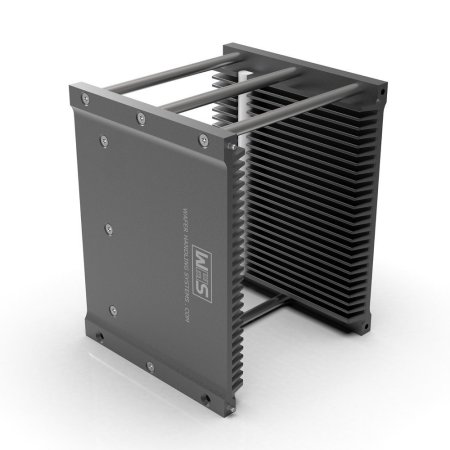 Legacy cassette, aluminum (coated), 25 slot, slot-shape angular 100 mm (4”) Legacy cassette, aluminum (coated), 25 slot, slot-shape angular 100 mm (4”)