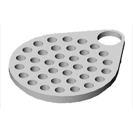 2” Dipper Lid with 0.2" Holes 2” Dipper Lid with 0.2" Holes