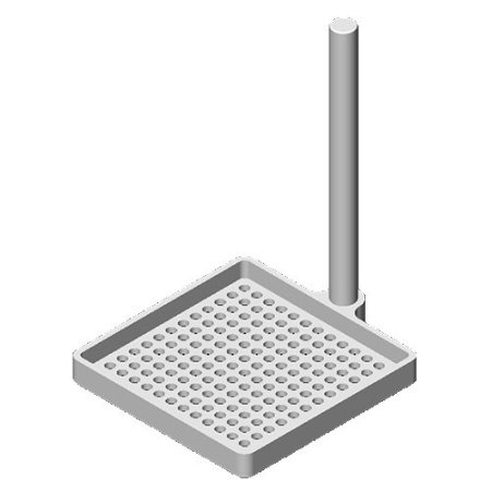 4.5" Square wafer dipper 4.5" Square wafer dipper